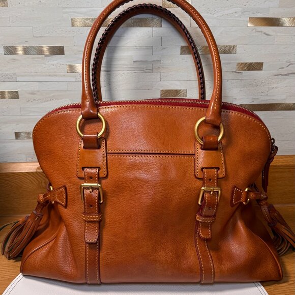 Dooney and Bourke Large Florentine Purse-Natural - Picture 2 of 8